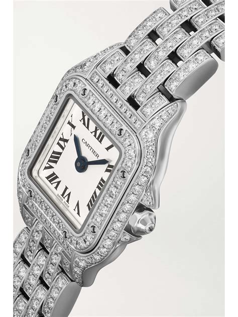 montre cartier avec diamants